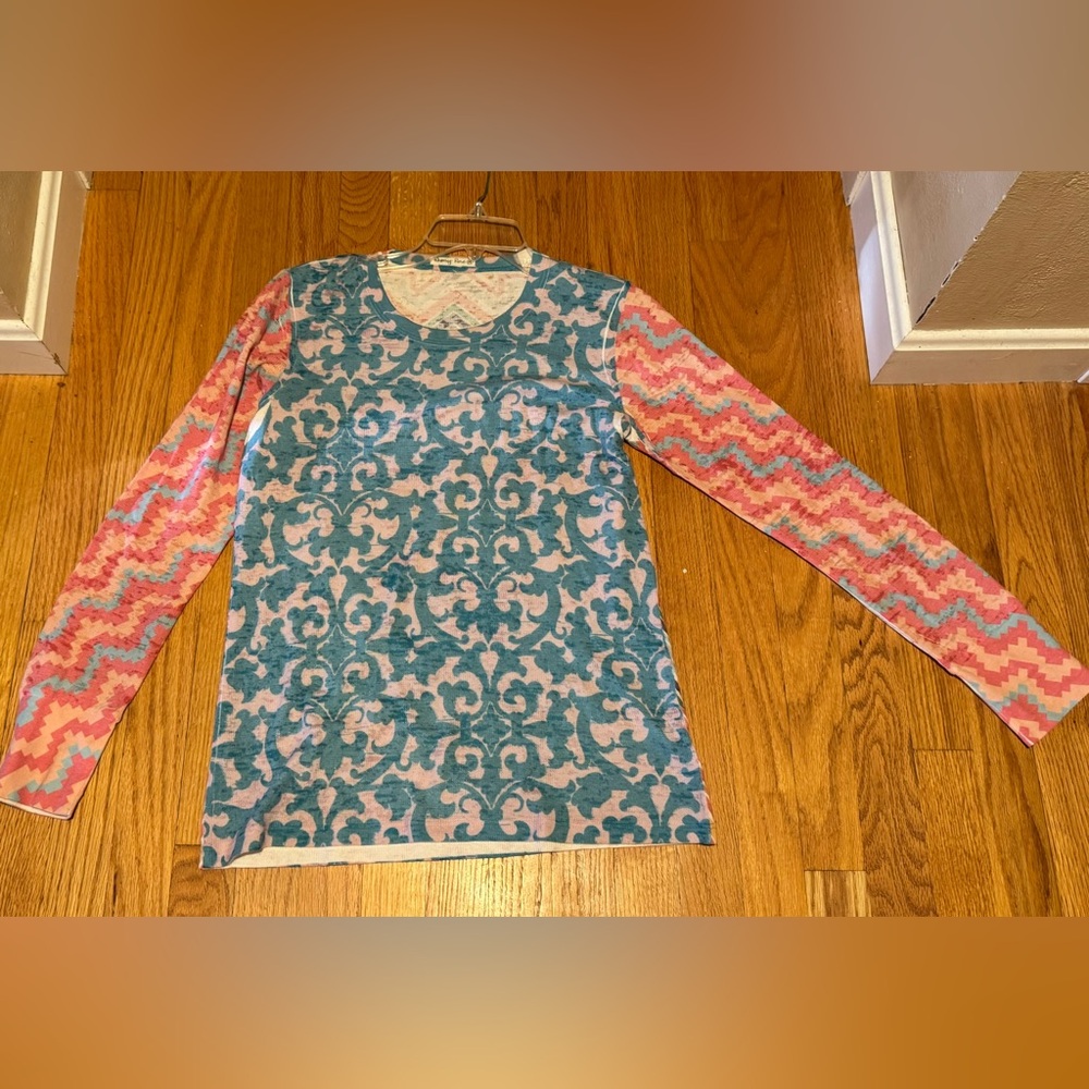 Sundance Whimsy Rose Top Sz M